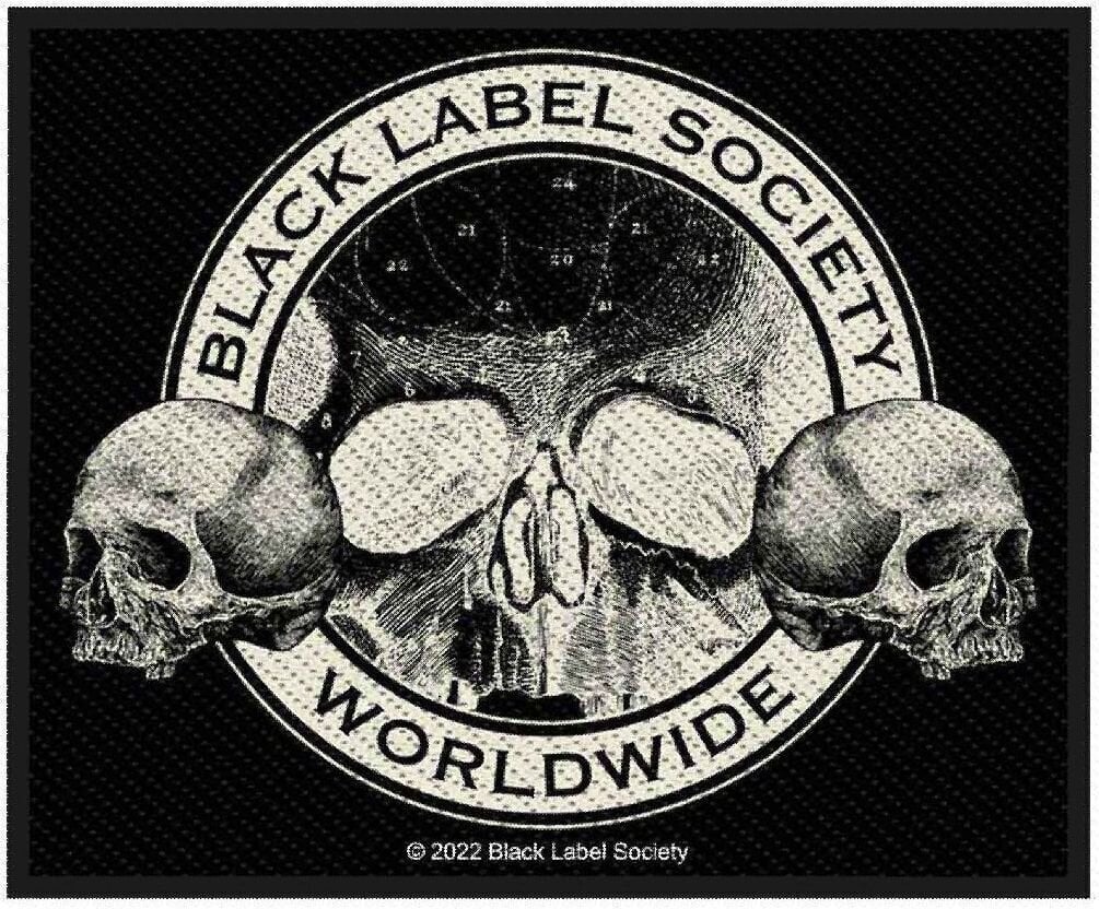 Black Label Society Skulls Nášivka