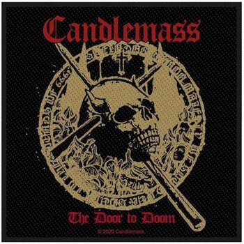 Patch / Badge Candlemass The Door to Doom Patch à coudre - 1
