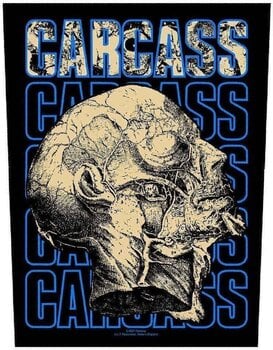 Закрпа / Значка Carcass Necro Head Закрпа за шивање - 1