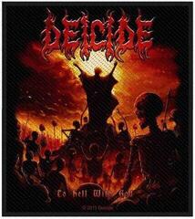 Кръпка / значка Deicide To Hell With God Кръпка за пришиване