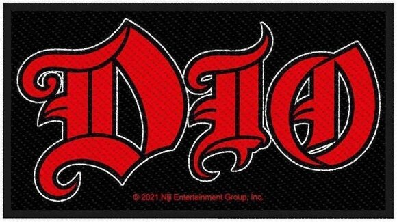 Кръпка / значка Dio Logo Кръпка за пришиване - 1