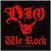 Patch / merkki Dio We Rock Sew-On Patch