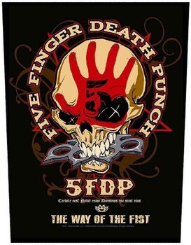 Patch / Badge Five Finger Death Punch Way Of The Fist Sew-On Patch - 1