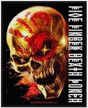 Petice / Insigna Five Finger Death Punch And Justice fo None Plasture de călcat - 1