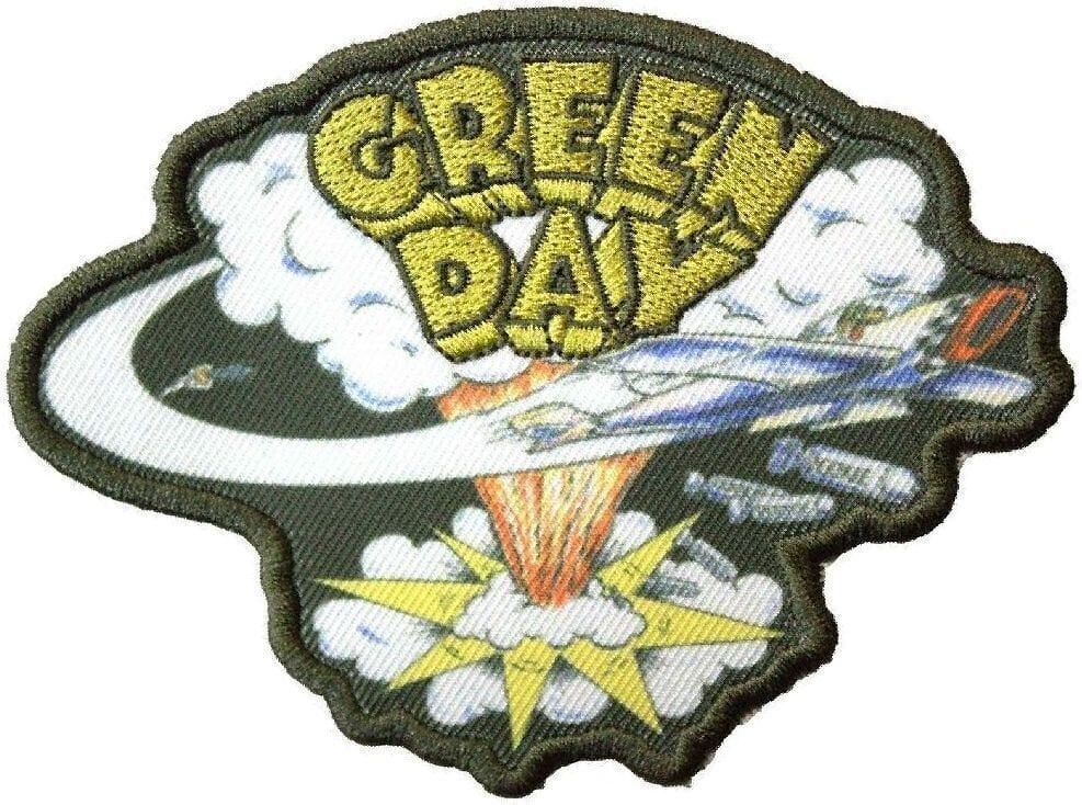 Toppa / Distintivo Green Day Dookie Cut-Out Green Toppa termoadesiva