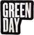 Кръпка / значка Green Day Stacked Logo Кръпка за пришиване