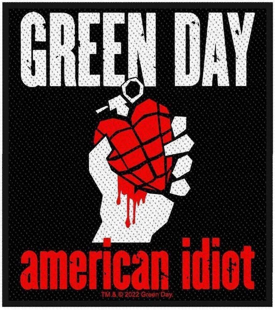 Закрпа / Значка Green Day American Idiot Ирон-Он Патцх