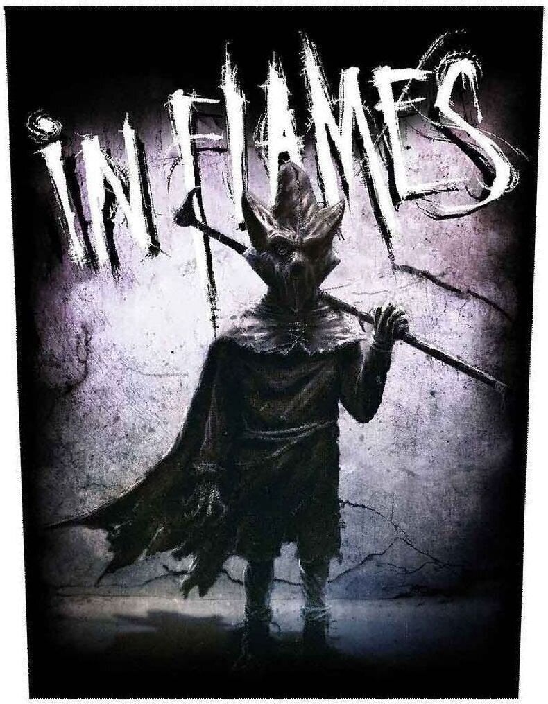 Patch / Badge In Flames The Mask Iron-On Patch