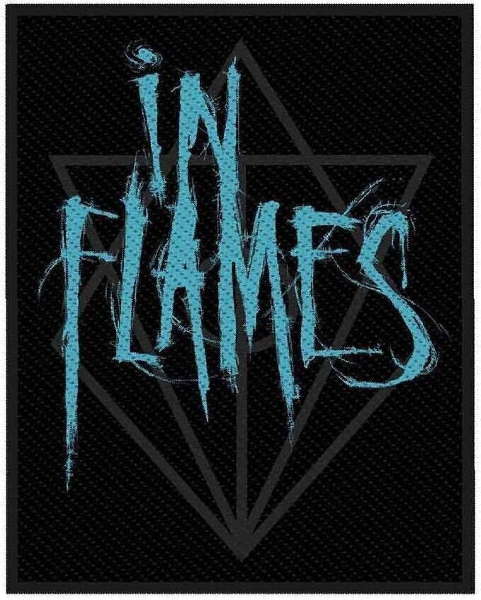Нашивка / Значок In Flames Scratched Logo Iron-On Patch