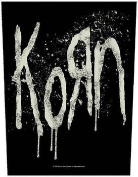 Кръпка / значка Korn Splatter Logo Кръпка за пришиване - 1