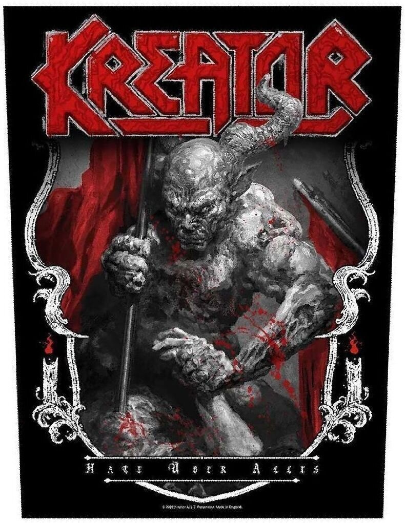 Patch / Badge Kreator Hate Uber Alles Sew-On Patch