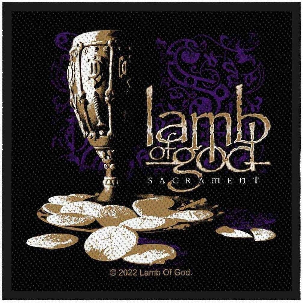 Plaaster / märk Lamb Of God Sacrament Õmmeldav plaaster