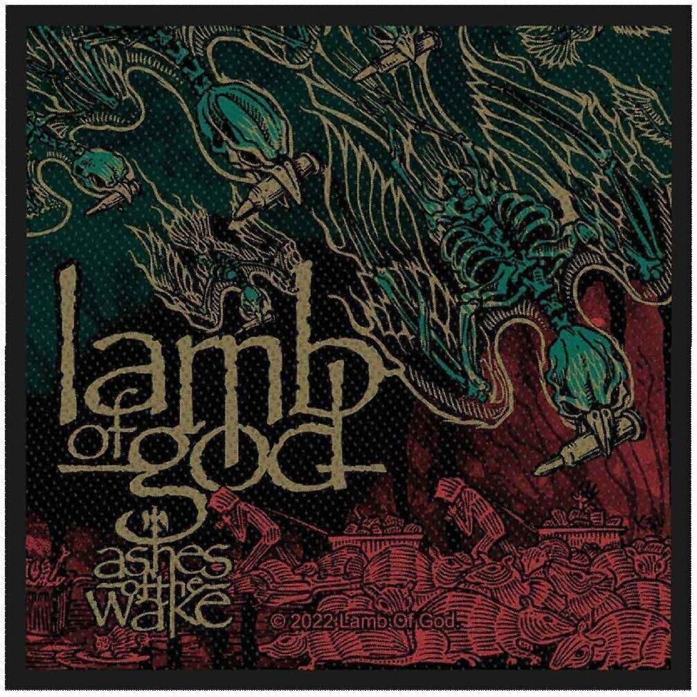 Parche / Insignia Lamb Of God Ashes Of The Wake  Parche para coser