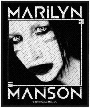 Закрпа / Значка Marilyn Manson Villain Закрпа за шивање - 1