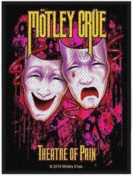 Naszywka / Odznaka Motley Crue Theatre of Pain Naszywka - 1