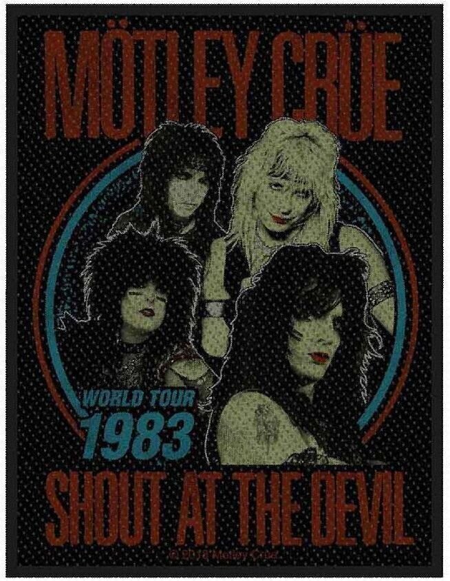 Кръпка / значка Motley Crue Shout at the Devil Кръпка за пришиване