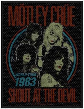 Кръпка / значка Motley Crue Shout at the Devil Кръпка за пришиване - 1