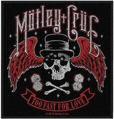 Кръпка / значка Motley Crue Too Fast For Love Кръпка за пришиване