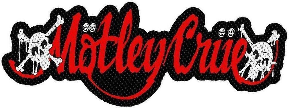Кръпка / значка Motley Crue Dr Feelgood Logo Cut Out Кръпка за пришиване