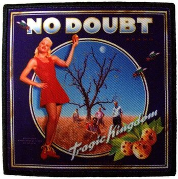 Кръпка / значка No Doubt Tragic Kingdom Кръпка за пришиване - 1