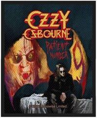 Кръпка / значка Ozzy Osbourne Patient No.9 Кръпка за пришиване
