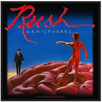 Закрпа / Значка Rush Hemispheres Закрпа за шивање - 1