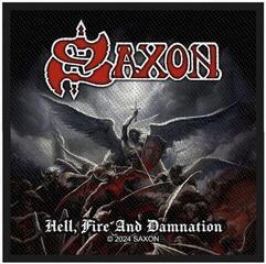 Кръпка / значка Saxon Hell, Fire And Damnation Кръпка за пришиване