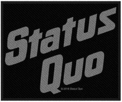 Patch / Badge Status Quo Logo Opnaaipatch - 1