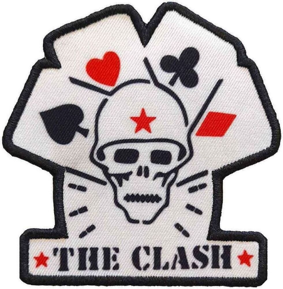 Petice / Insigna The Clash Cards Petic cusut