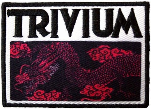 Patch / merkki Trivium Deadmen & Dragons Silhouette Sew-On Patch - 1