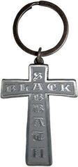 Music pendant Black Sabbath Cross Key Chain
