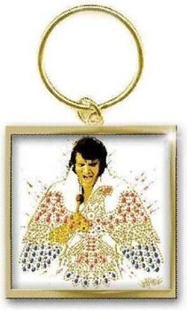 Music pendant Elvis Presley American Eagle Key Chain - 1