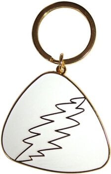 Zawieszka do muzyki Grateful Dead White Plectrum Brelok do kluczy - 1