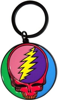 Zawieszka do muzyki Grateful Dead Multicoloured Steal Your Face Brelok do kluczy - 1