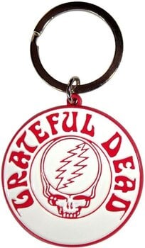 Zawieszka do muzyki Grateful Dead Steal Your Face Mono Red Brelok do kluczy - 1