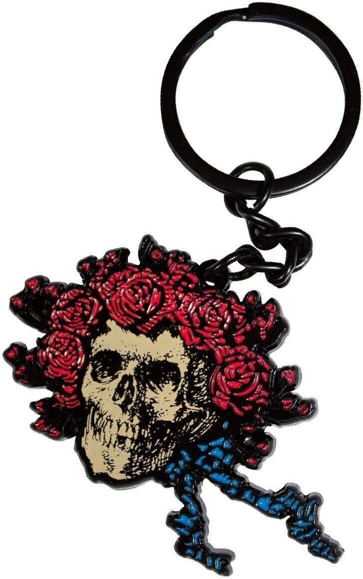 Pendente musicale Grateful Dead Bertha Skull Portachiavi