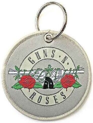Musikanhänger Guns N' Roses Silver Circle Logo Schlüsselanhänger