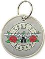 Guns N' Roses Silver Circle Logo Kulcstartó