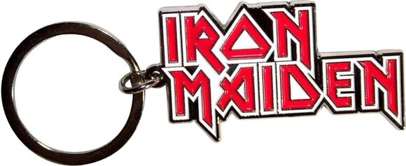 Zawieszka do muzyki Iron Maiden Stacked Logo Brelok do kluczy - 1