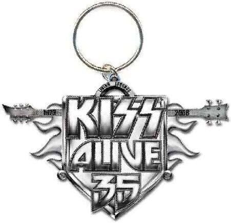 Muzieksleutelhanger Kiss Alive 35 Tour Sleutelhanger