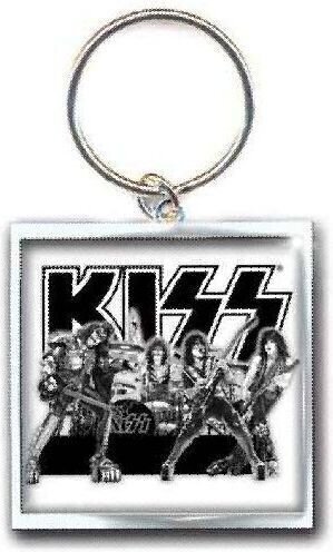 Pendente musicale Kiss Graphite Band Portachiavi