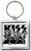 Pendente musicale Kiss Graphite Band Portachiavi