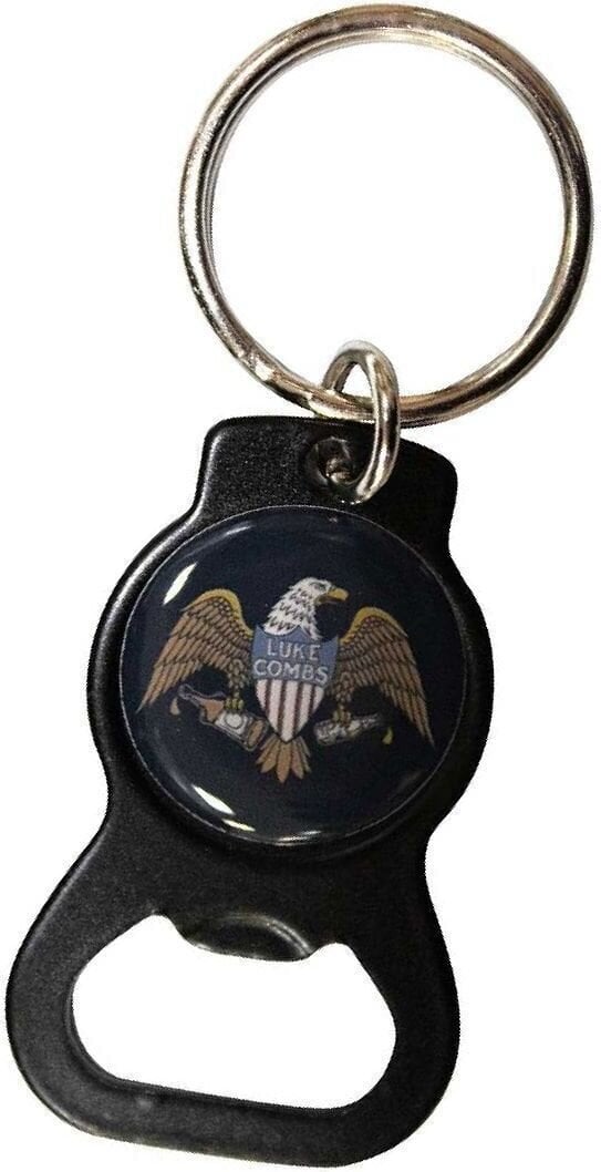 Zenei medál Luke Combs Tour '23 Eagle Black Kulcstartó