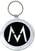 Muzički privezak Maroon 5 M Logo Привезак за кључеве