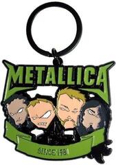 Music pendant Metallica Since 1981 Heads Key Chain