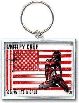 Musikanhänger Motley Crue Red, White & Crue Schlüsselanhänger - 1