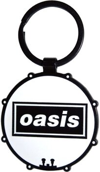 Музикална висулка Oasis Decca Logo Drum Ключодържател - 1