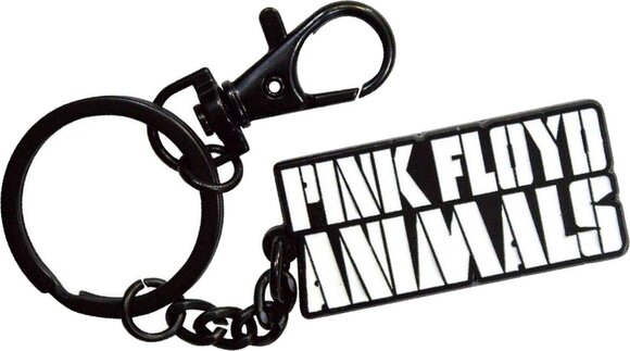 Musik vedhæng Pink Floyd Animals Mono Text Logo Nøglering - 1