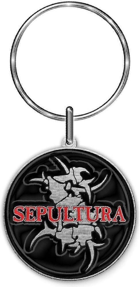 Hudební přívěsek Sepultura Logo & Tribal S Klíčenka
