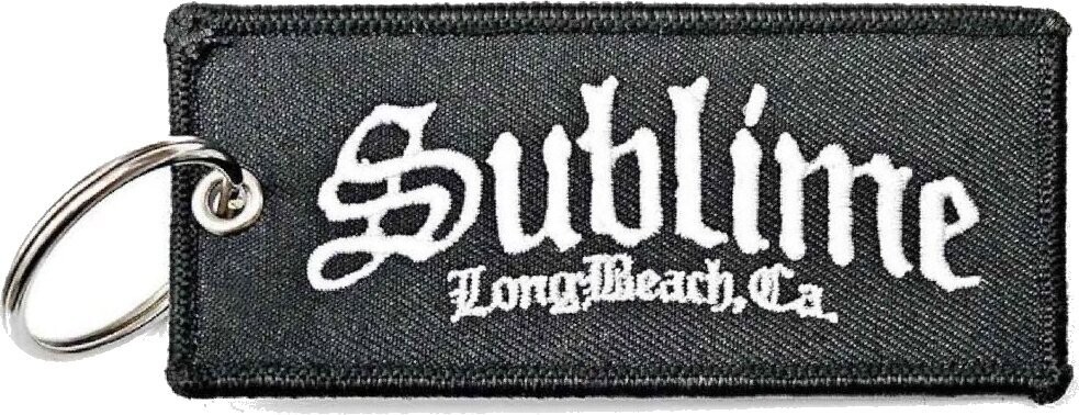 Musikhängsmycke Sublime C.A. Logo Nyckelring